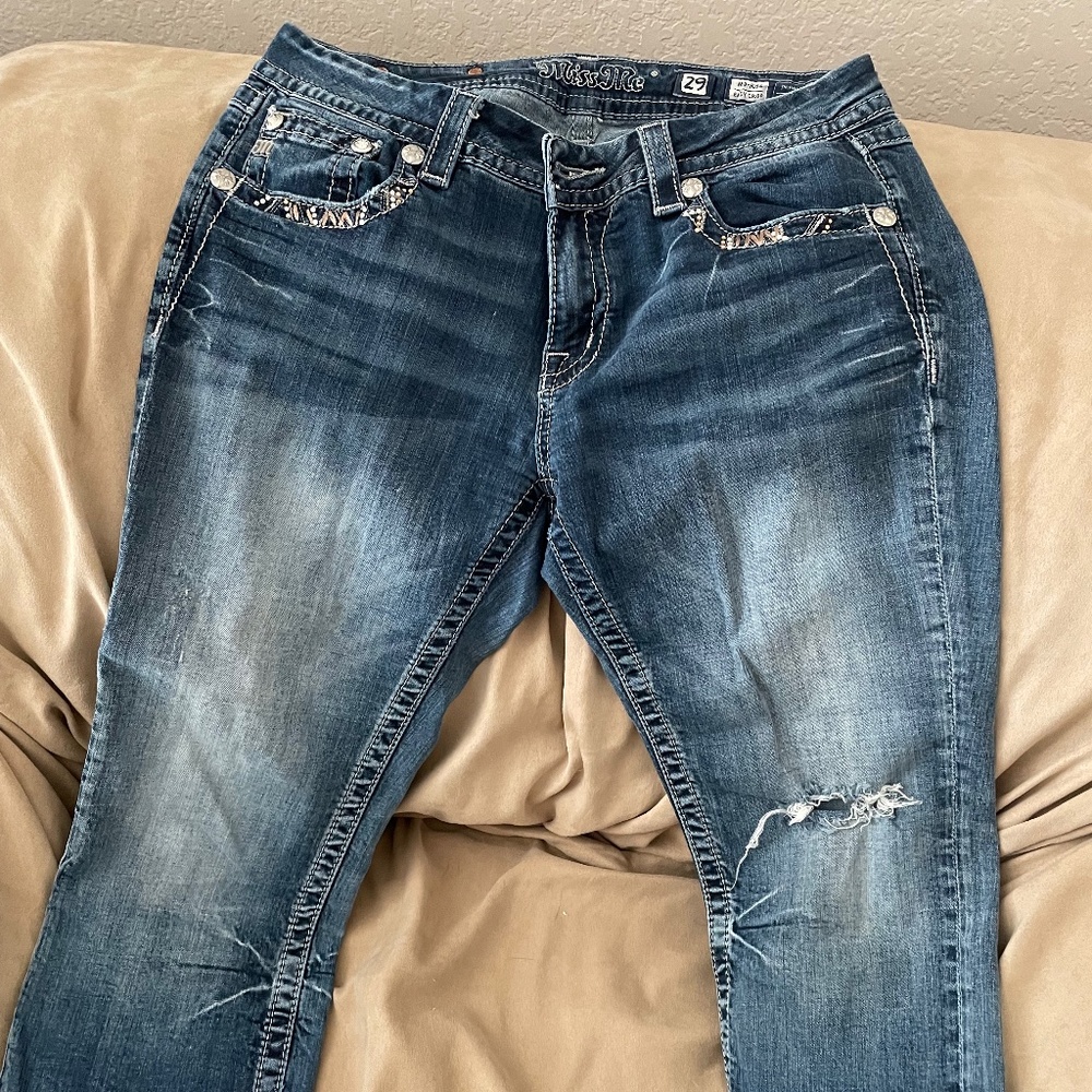 Miss Me crop jeans